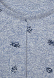Shirt mit Minimal Muster