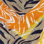 Zebra-Schal aus reiner Baumwolle