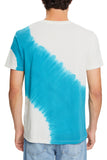 Jersey-T-Shirt mit Batik-Färbung